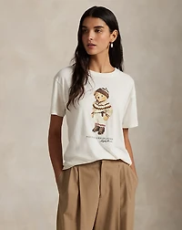 Polo Bear Cotton Jersey Tee