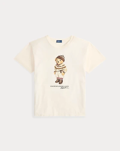 Polo Bear Cotton Jersey Tee