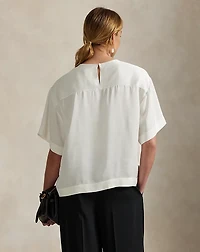 Oversize Satin Tee