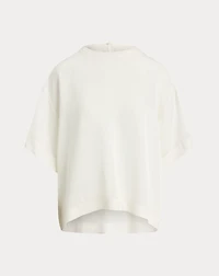 Oversize Satin Tee