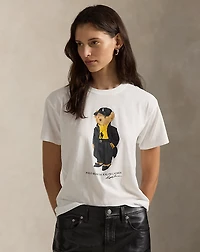 Polo Bear Cotton Jersey Tee