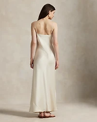 Double-Faced Satin Slip Dress