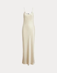 Double-Faced Satin Slip Dress