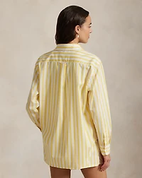 US Open Oversize Fit Striped Shirt