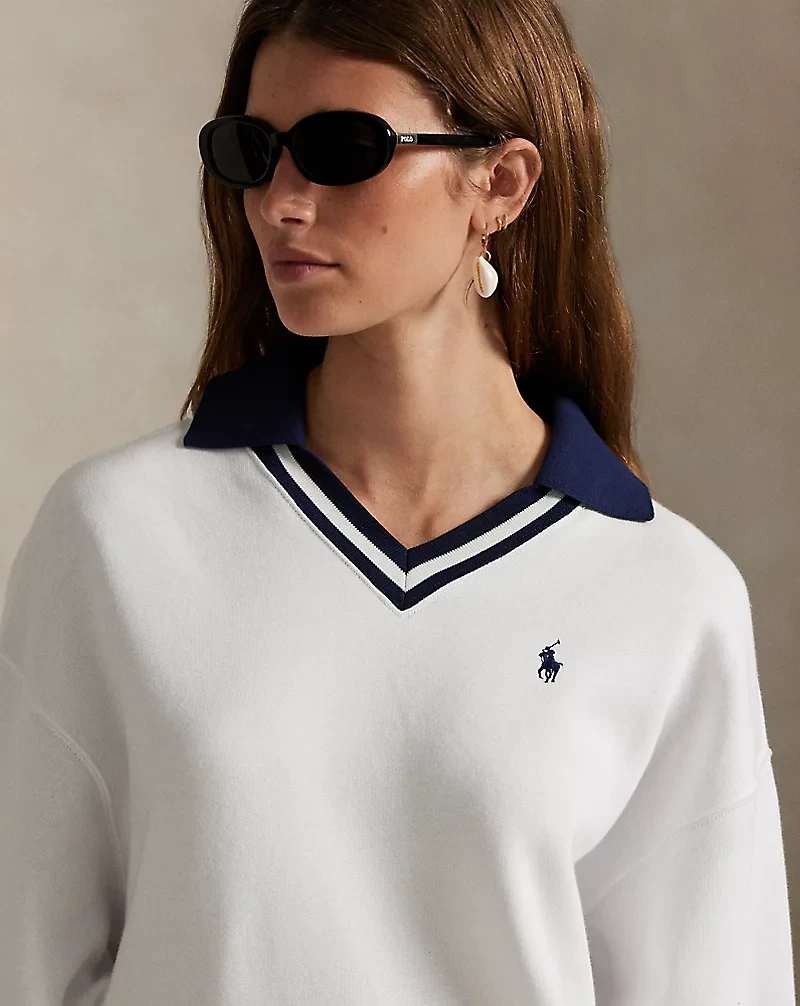 US Open Fleece Cricket Polo
