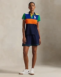 US Open Color-Blocked Piqué Polo Shirt
