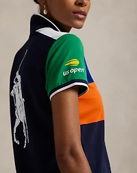 US Open Color-Blocked Piqué Polo Shirt