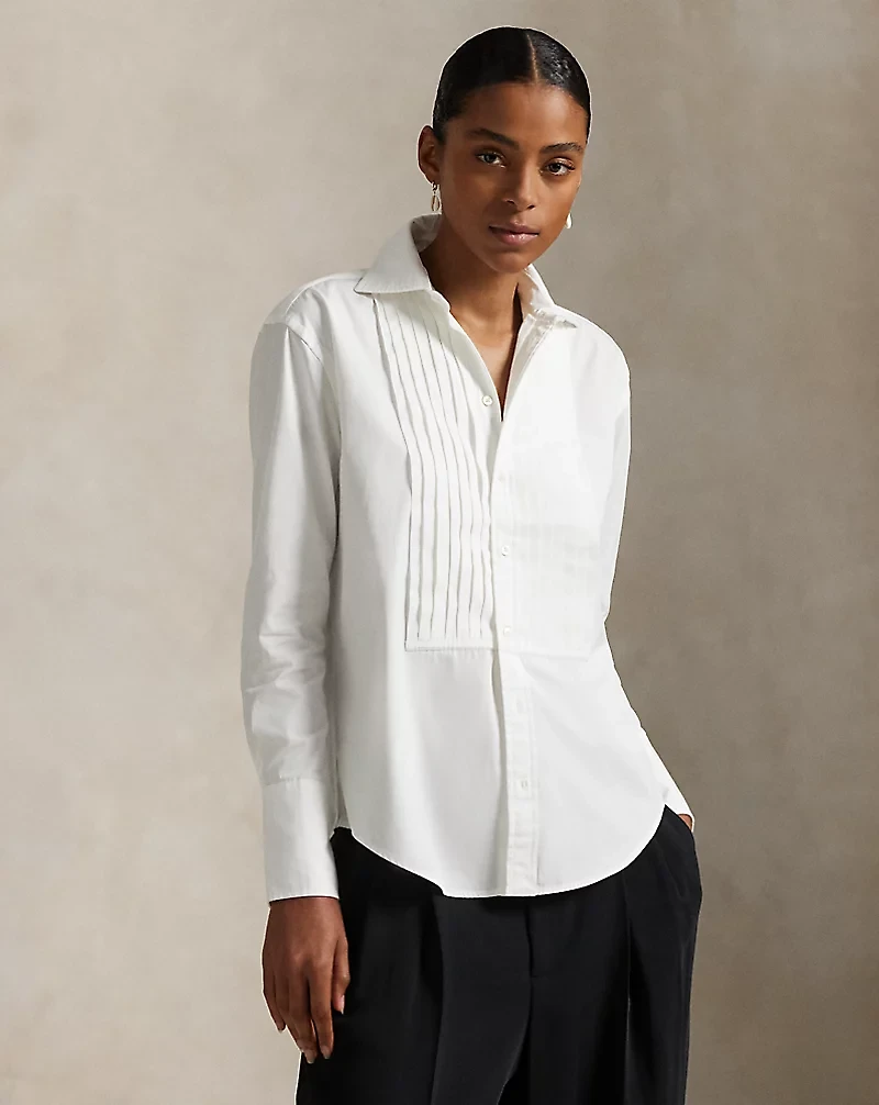 Cotton Tuxedo Shirt