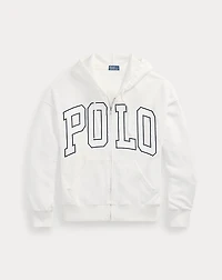 Logo Lightweight Fleece Full-Zip Hoodie