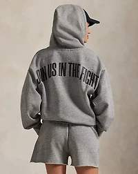 Pink Pony Fleece Full-Zip Hoodie