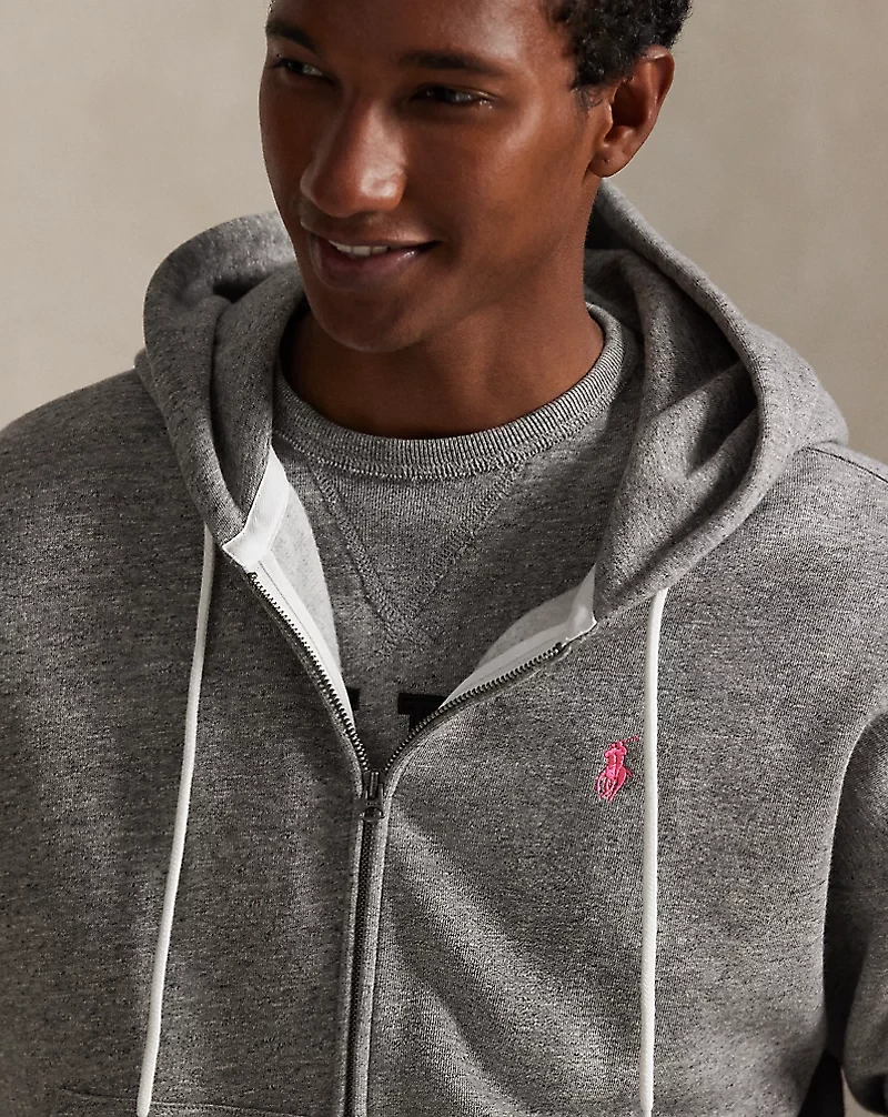 Pink Pony Fleece Full-Zip Hoodie