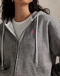 Pink Pony Fleece Full-Zip Hoodie