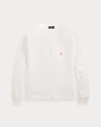 Pink Pony Cotton Jersey Long-Sleeve Tee