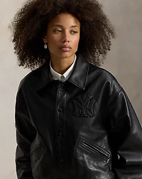Polo Ralph Lauren Yankees Leather Jacket