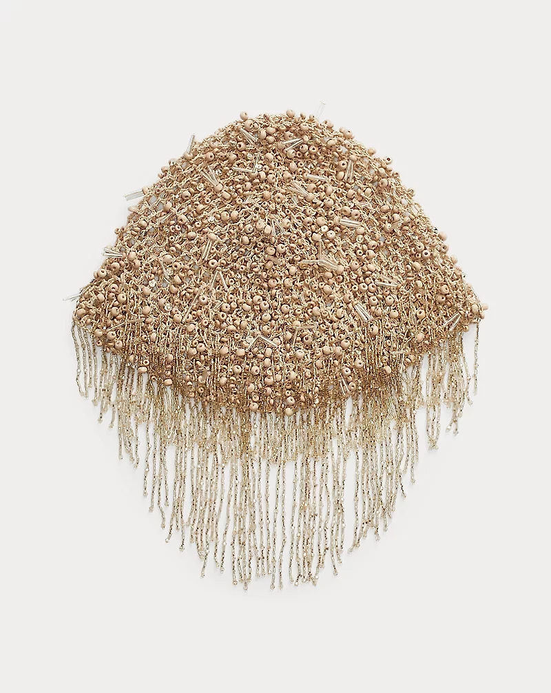 Beaded Crochet Cotton Hat