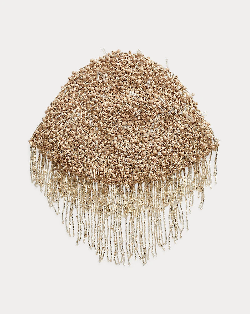 Beaded Crochet Cotton Hat