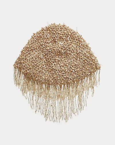 Beaded Crochet Cotton Hat