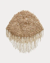Beaded Crochet Cotton Hat