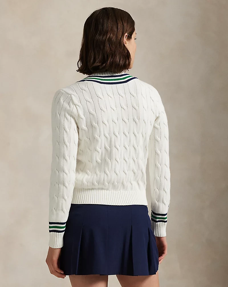 US Open Cotton Cricket Sweater