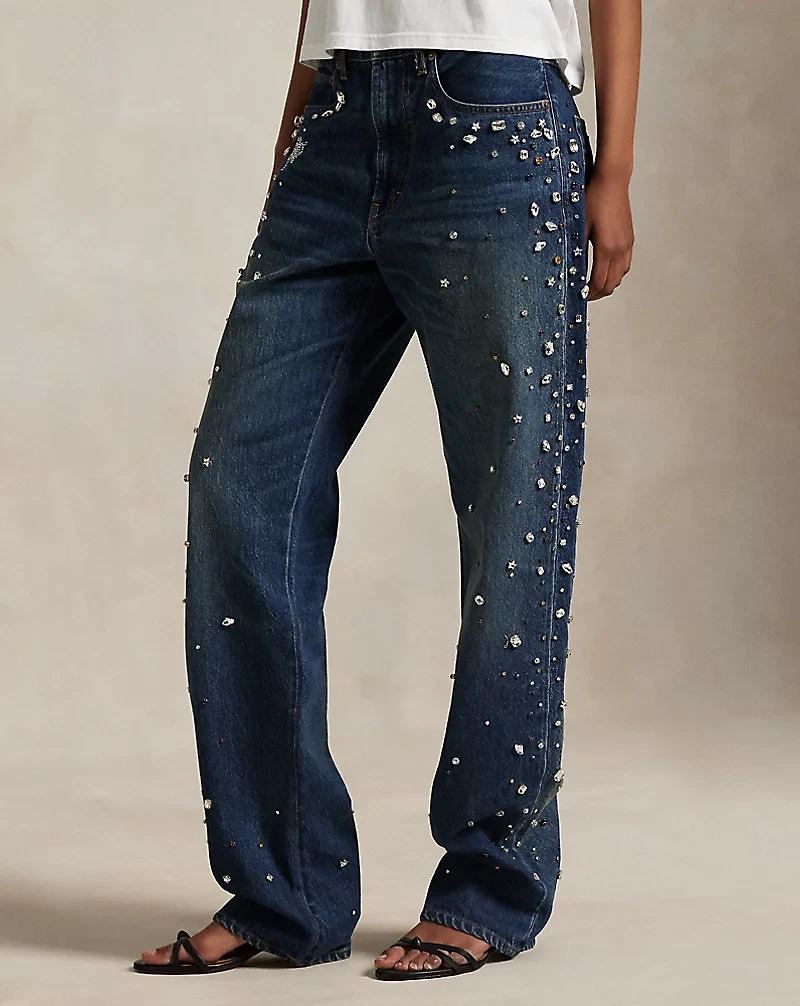 High-Rise Relaxed Straight Jean