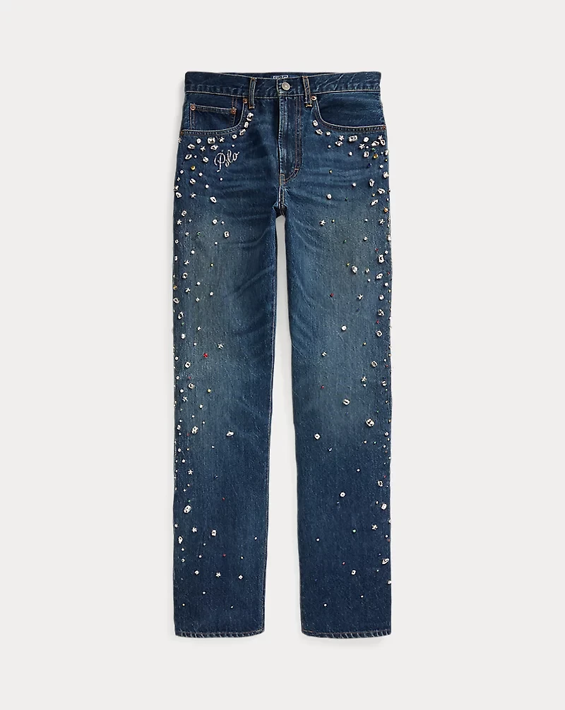High-Rise Relaxed Straight Jean