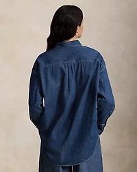 Denim Tuxedo Shirt