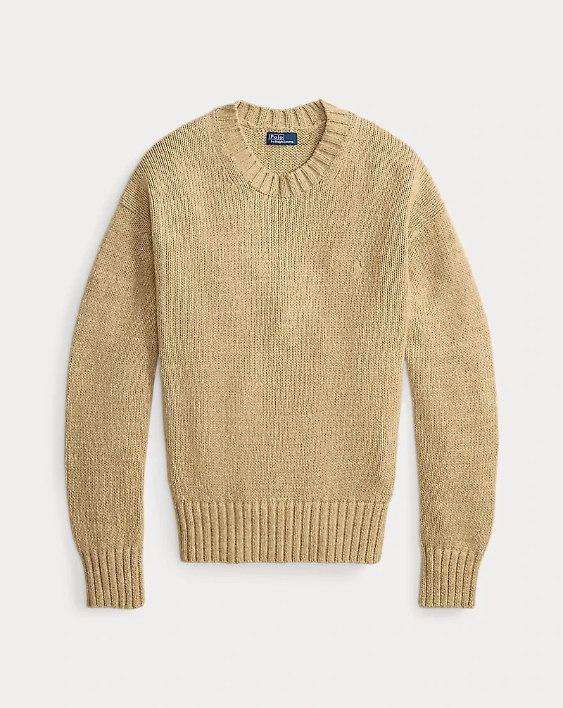 Logo Cotton Crewneck Sweater