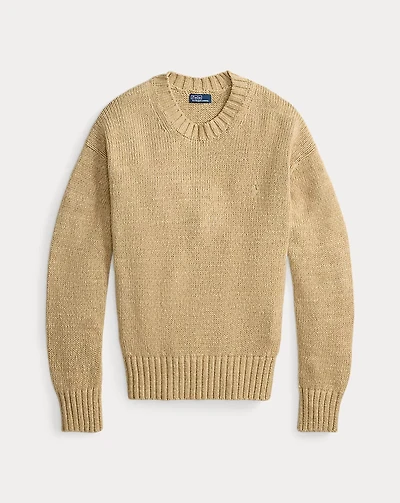 Logo Cotton Crewneck Sweater