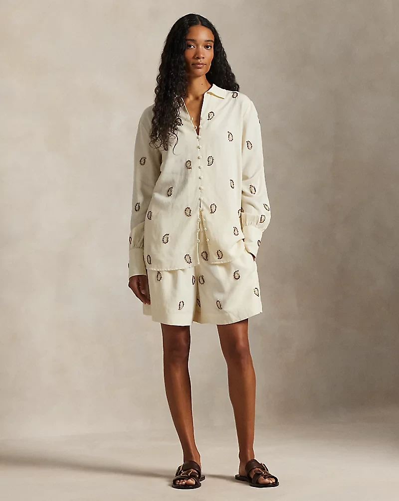 Beaded Paisley Short