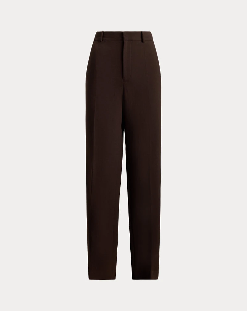 Wool Relaxed Straight Pant
