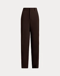 Wool Relaxed Straight Pant