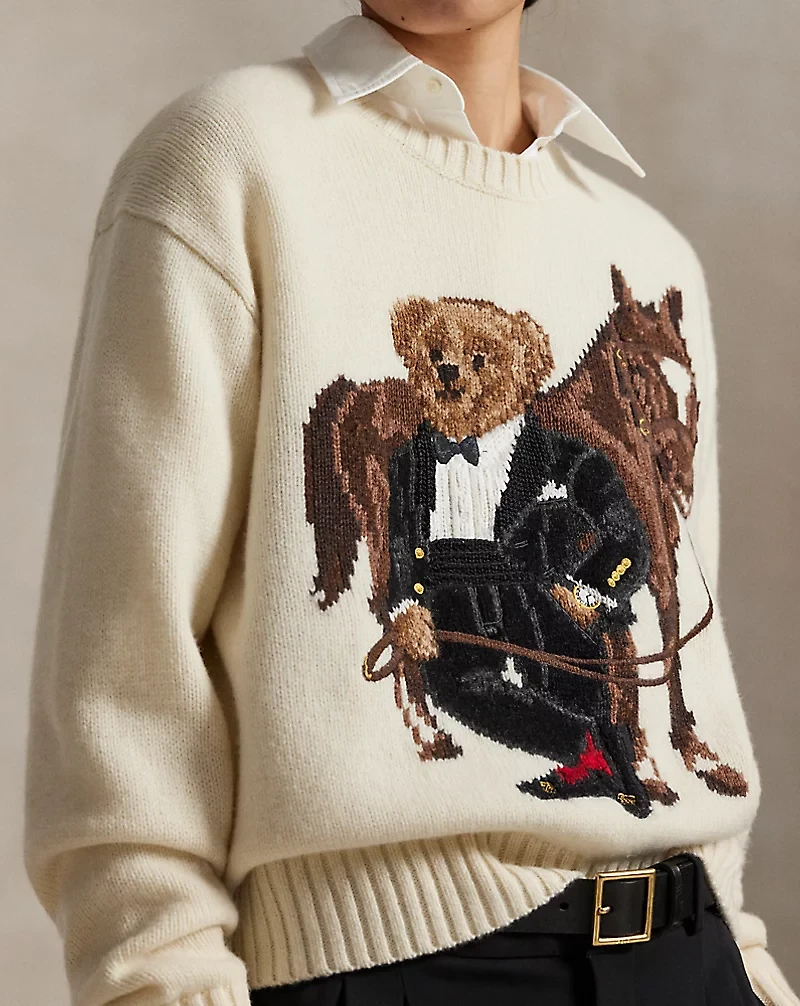 Polo Bear Wool Sweater