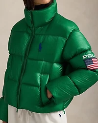 Flag Mid-Weight Down Puffer Jacket
