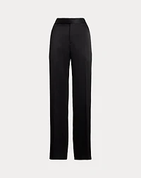 Satin Relaxed Straight Pant