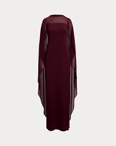 Cape Georgette Gown