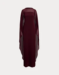 Cape Georgette Gown