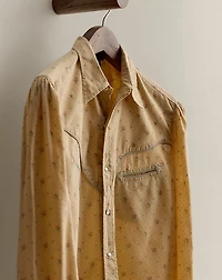 c. 1990 Floral Western Shirt - Size 8