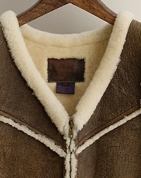 1989 Shearling Vest - Size M