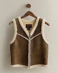 1989 Shearling Vest - Size M