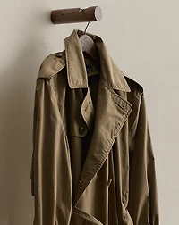 c. 1995 Cotton Trench Coat - Size 8