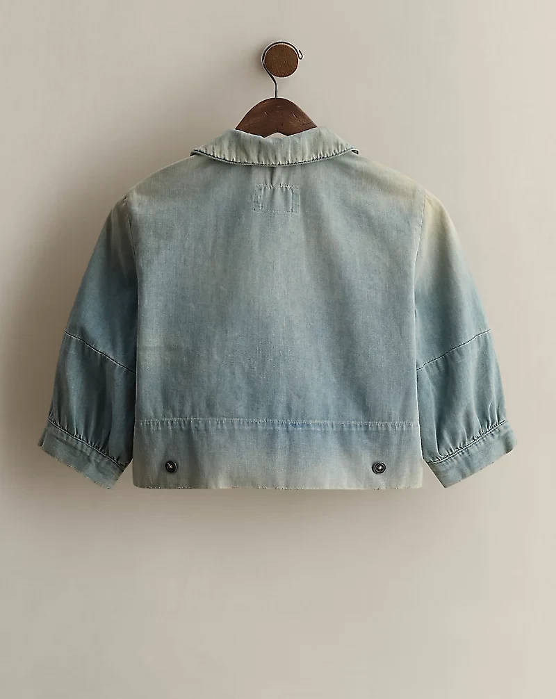 c. 2008 Cotton Denim Jacket - Size M