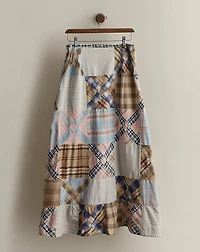 c. 2008 Patchwork Skirt - Size 4