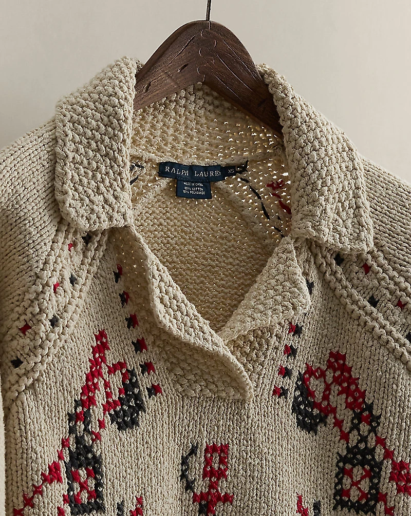 c. 2008 Nautical-Motif Sweater - Size XS