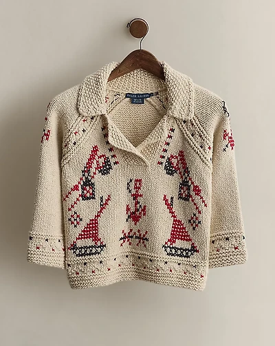 c. 2008 Nautical-Motif Sweater - Size XS