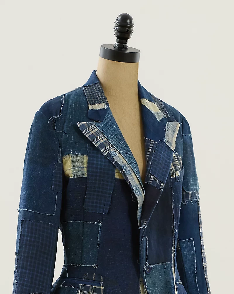 2006 Patchwork Indigo Jacket - Size 8