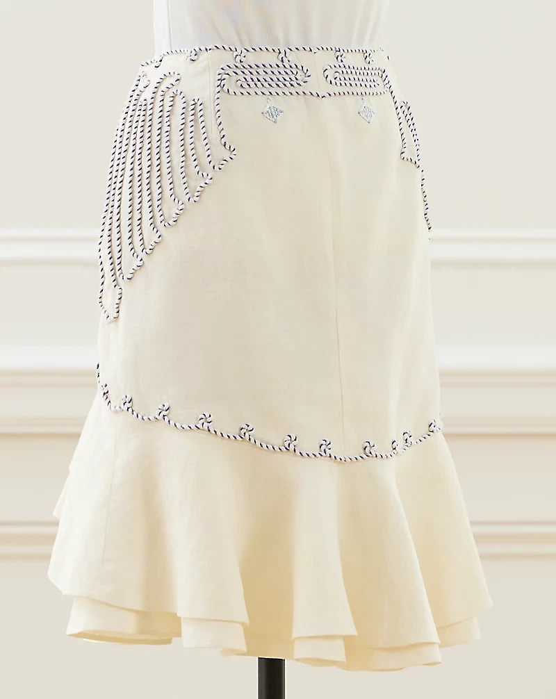 2006 Sunny Embroidered Skirt - Size 8