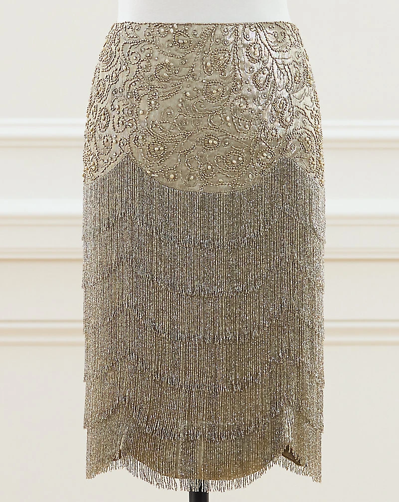 2011 Theresa Beaded Skirt - Size 8