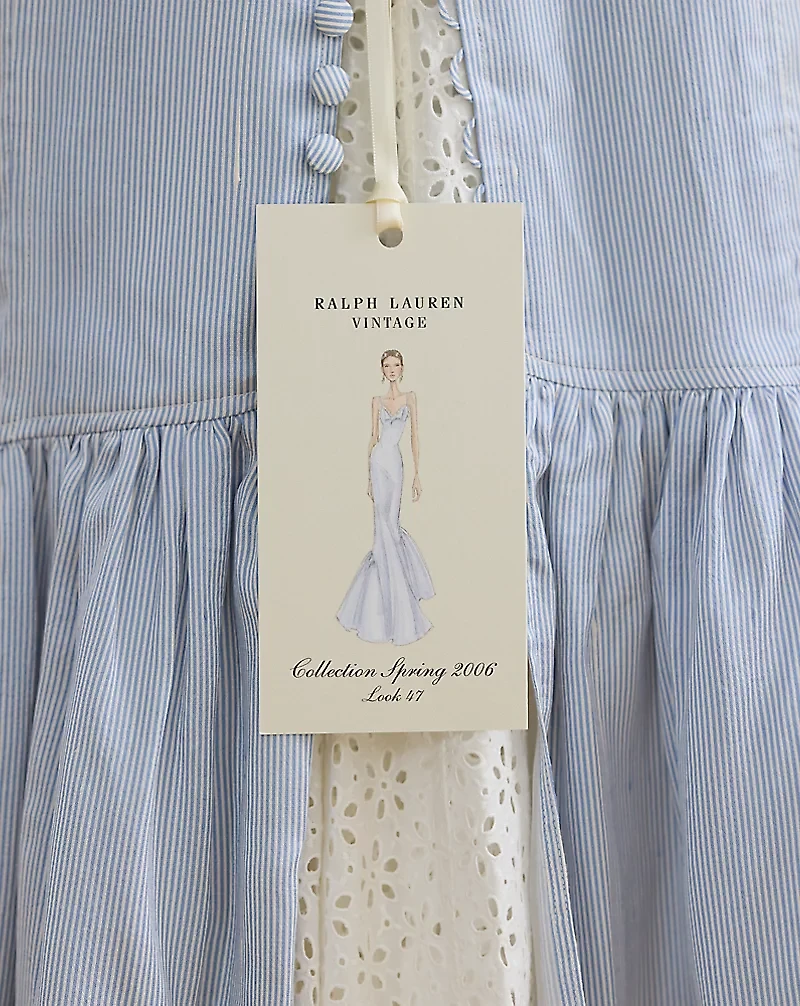 2006 Striped Silk Dress - Size 6