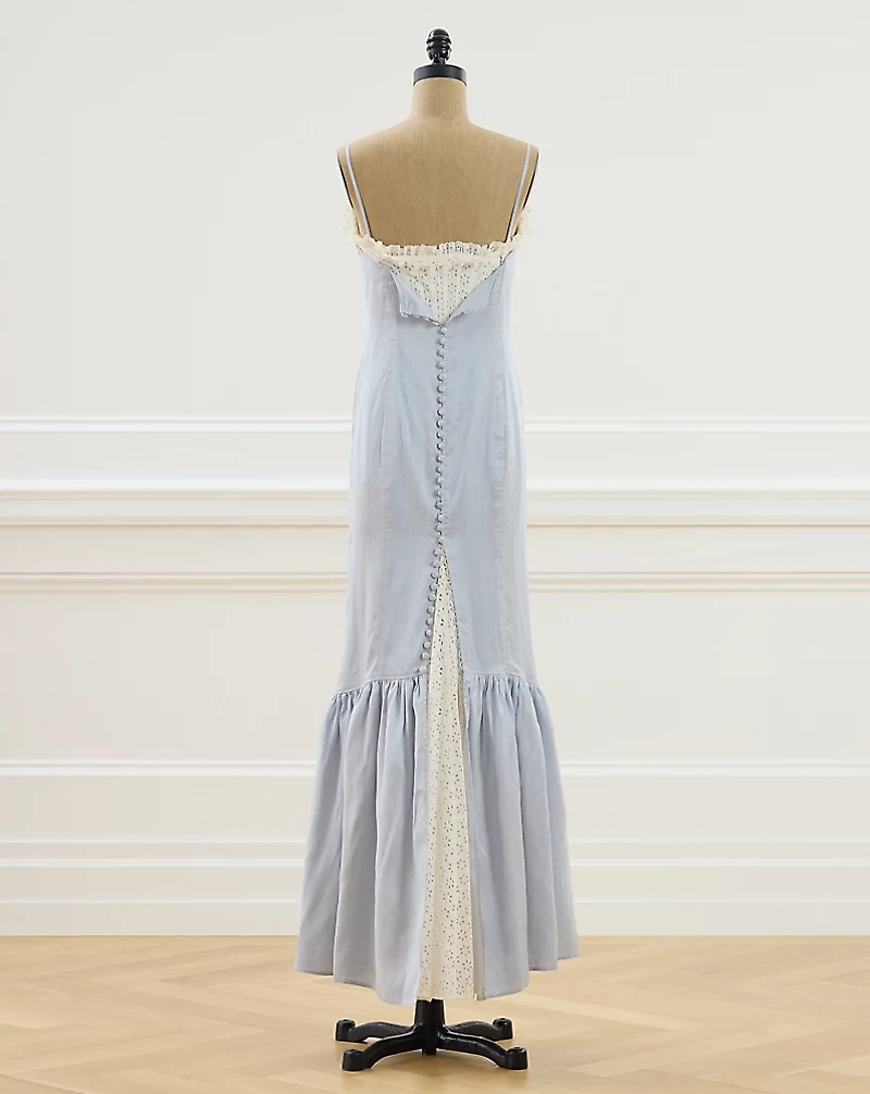 2006 Striped Silk Dress - Size 6