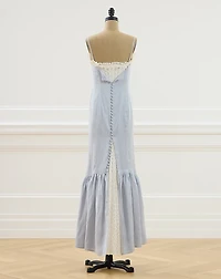 2006 Striped Silk Dress - Size 6
